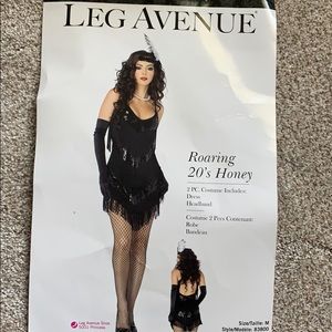 Flapper Halloween costume